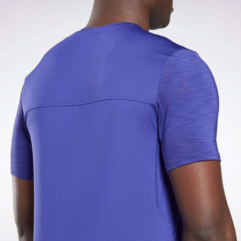 Reebok Les Mills® BodyPump® ACTIVCHILL Athlete T-Shirt Violetit | HYDXKZ-189