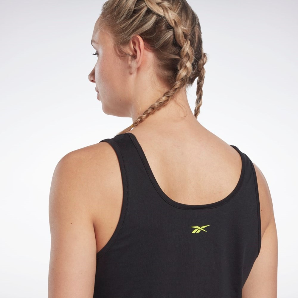 Reebok Les Mills® Graafinen Tank Top Mustat | WFXJZQ-925