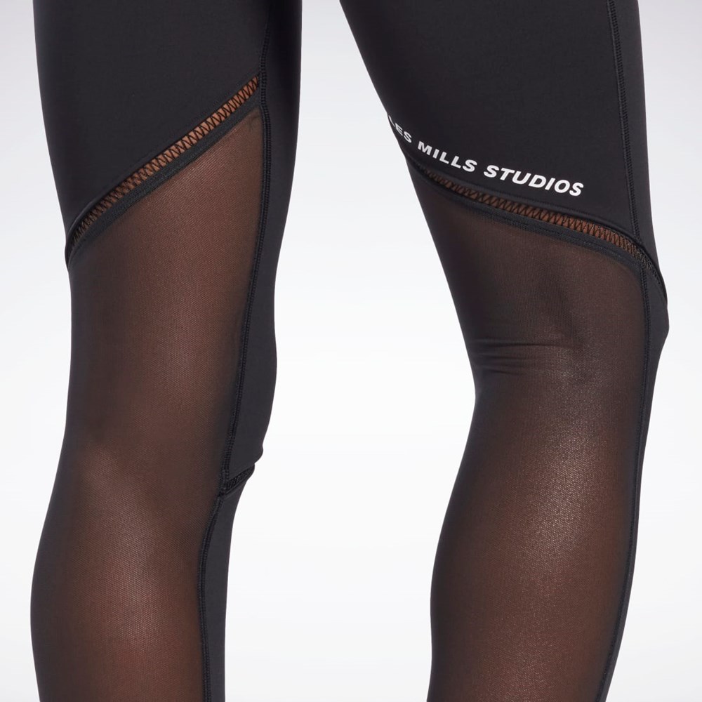 Reebok Les Mills® Lux Perform Tights Mustat | CXIQDB-283