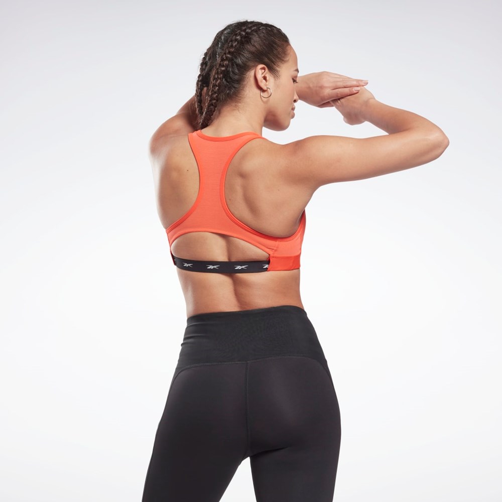 Reebok Les Mills® Lux Racer Medium-Support Sports Bra Punainen | KXLORT-609