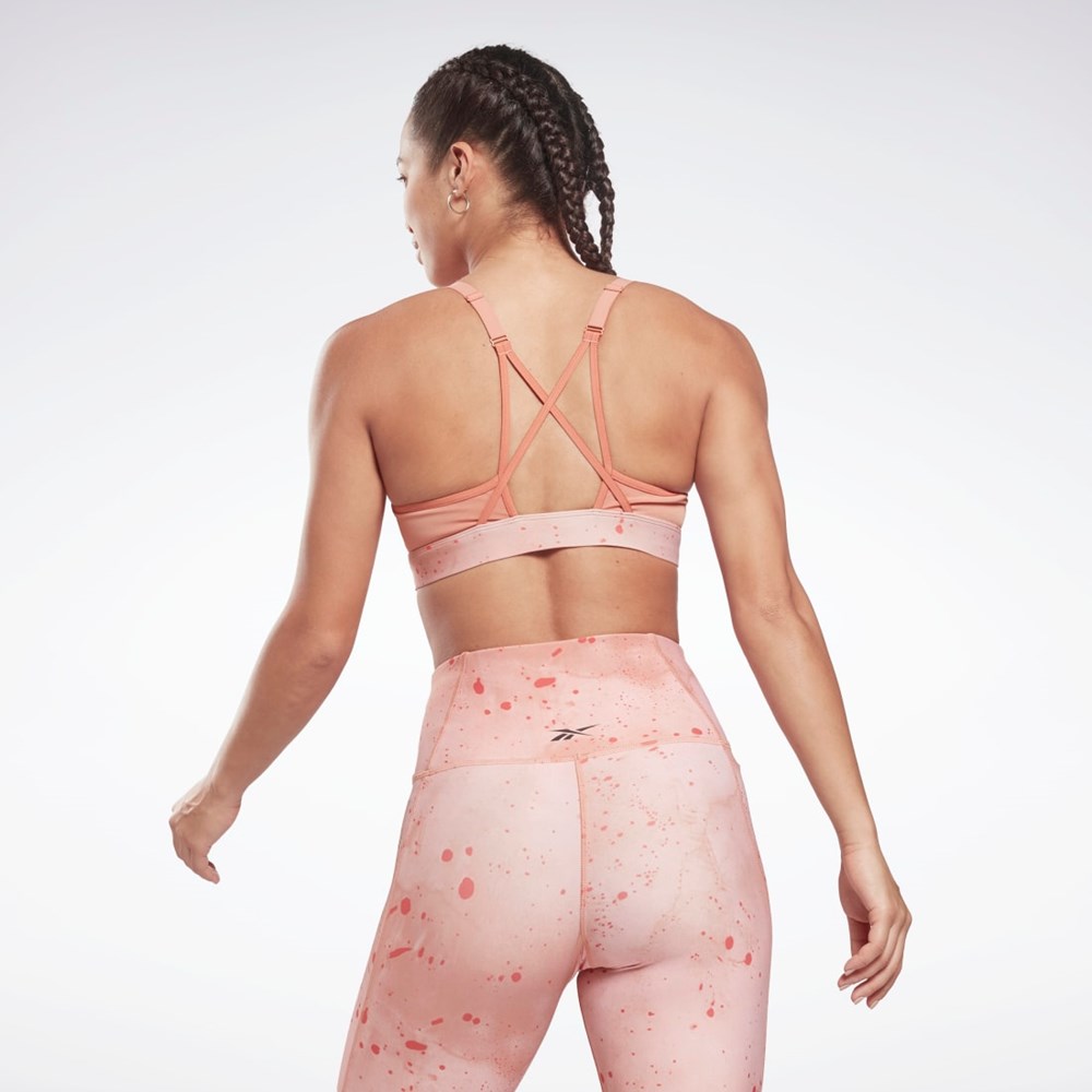 Reebok Les Mills® Strappy Sports Bra Koralli | URYVBJ-753
