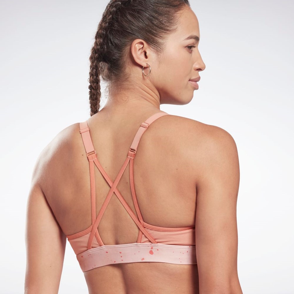 Reebok Les Mills® Strappy Sports Bra Koralli | URYVBJ-753
