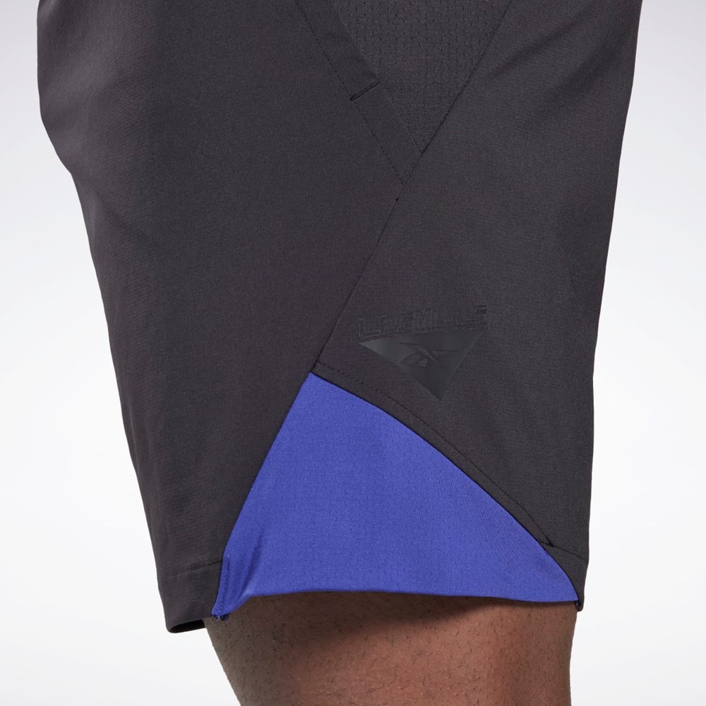 Reebok Les Mills® Strength 2.0 Shorts Mustat | QRVNUE-851