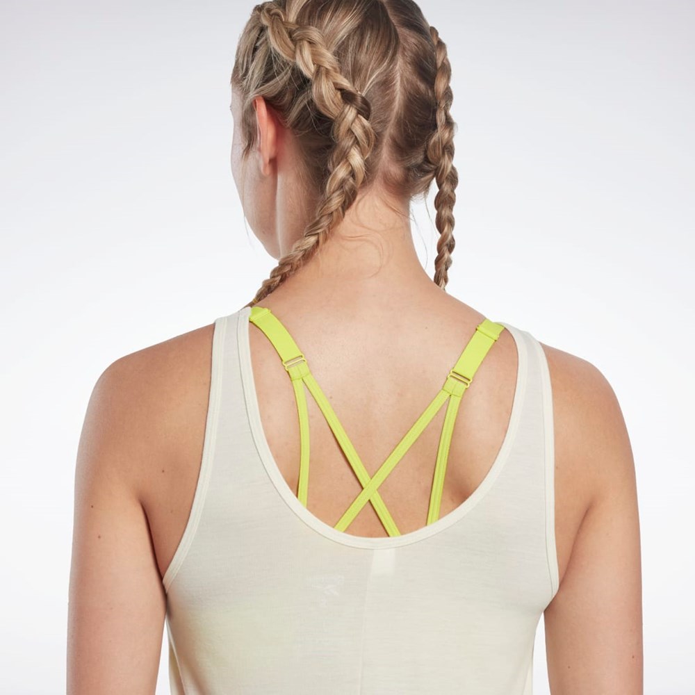 Reebok Les Mills® Supremium Graafinen Tank Top Valkoinen | NFPOWT-309