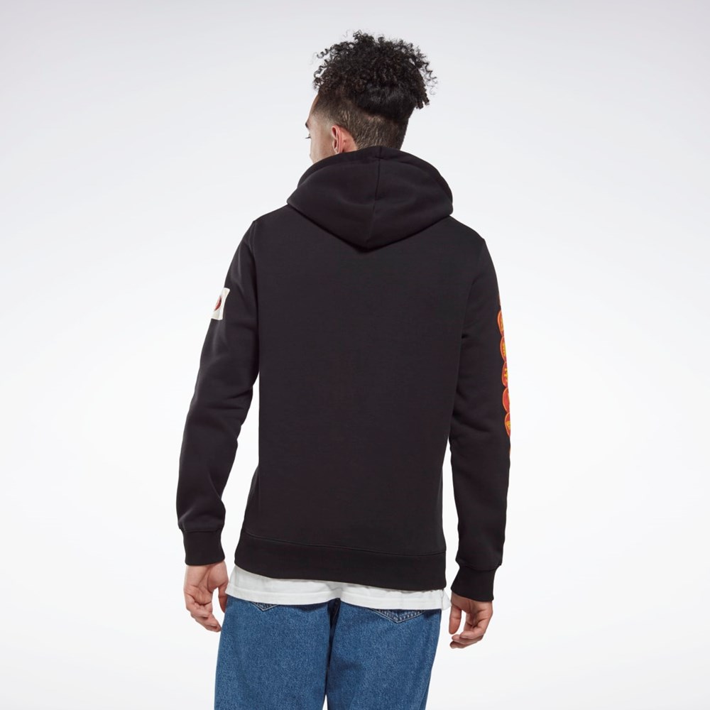 Reebok Looney Tunes Hupullinen Sweatshirt Mustat | AKCSQW-965