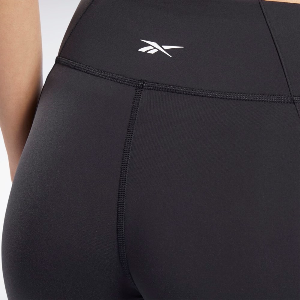 Reebok Lux 2 Leggings Mustat | CUZLDF-261