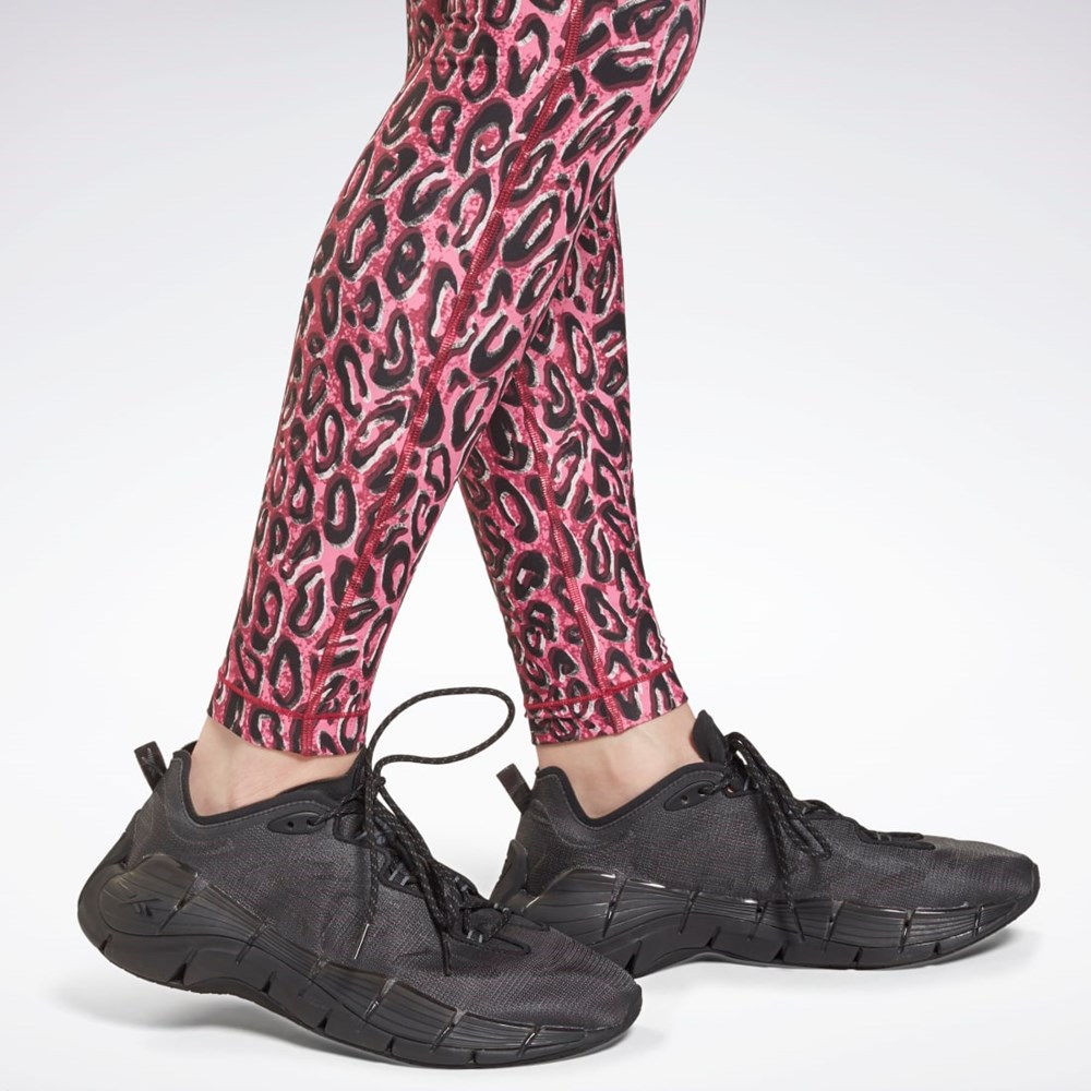 Reebok Lux Bold Leggings Punch Berry | OLPNDS-165