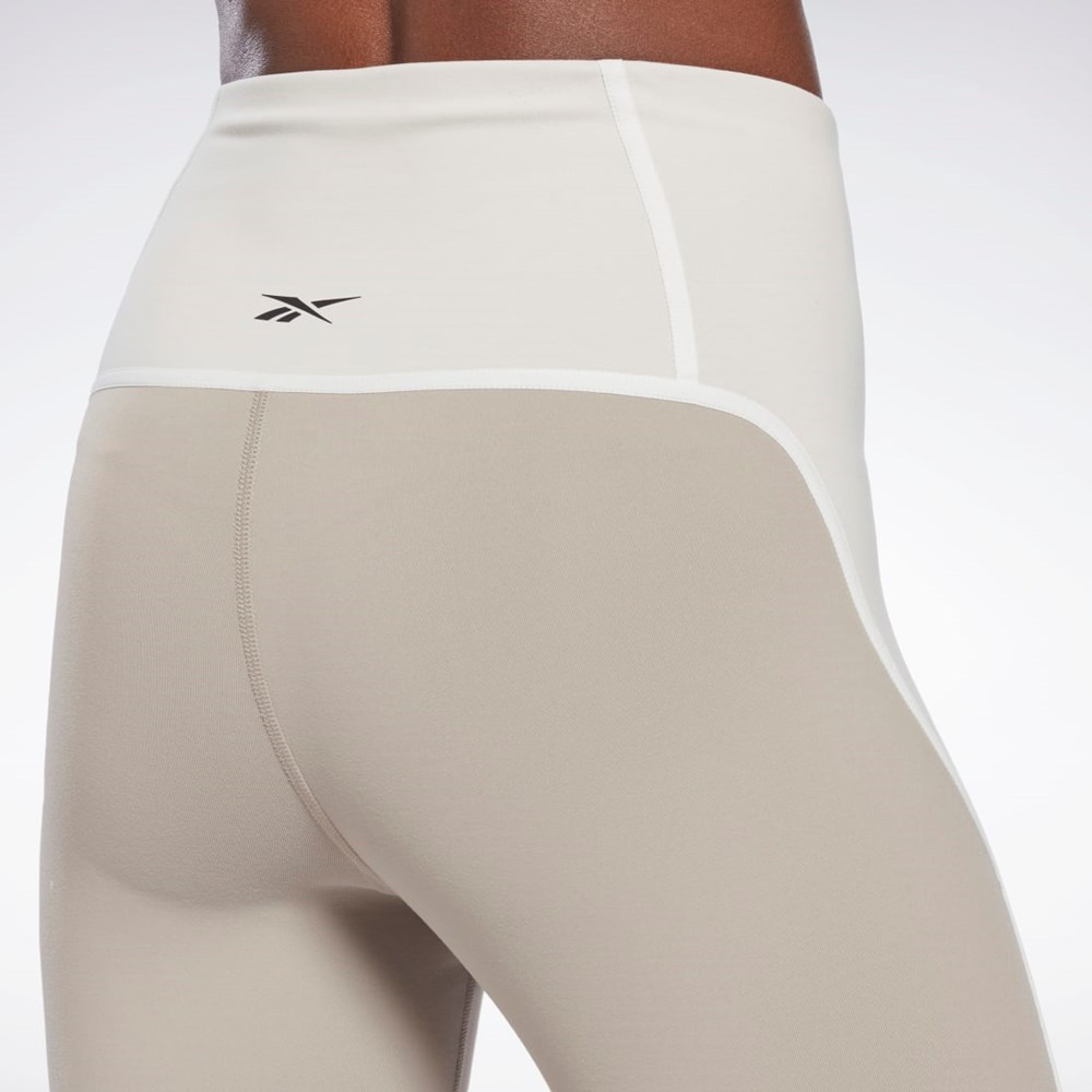 Reebok Lux High-Waisted Colorblock Tights Harmaat | RJZBKF-562