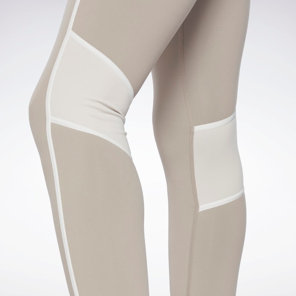 Reebok Lux High-Waisted Colorblock Tights Harmaat | RJZBKF-562