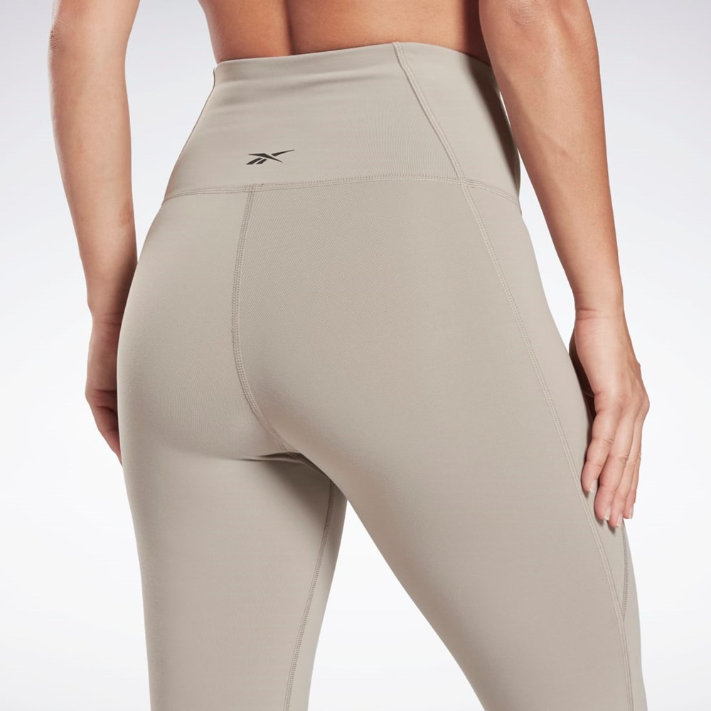 Reebok Lux High-Waisted Tights Harmaat | WZFKDE-034