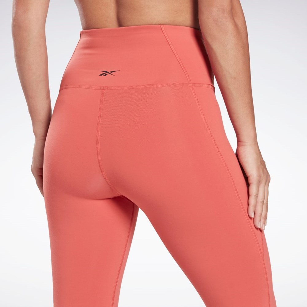 Reebok Lux High-Waisted Tights Rhodonite | GSHYFT-375