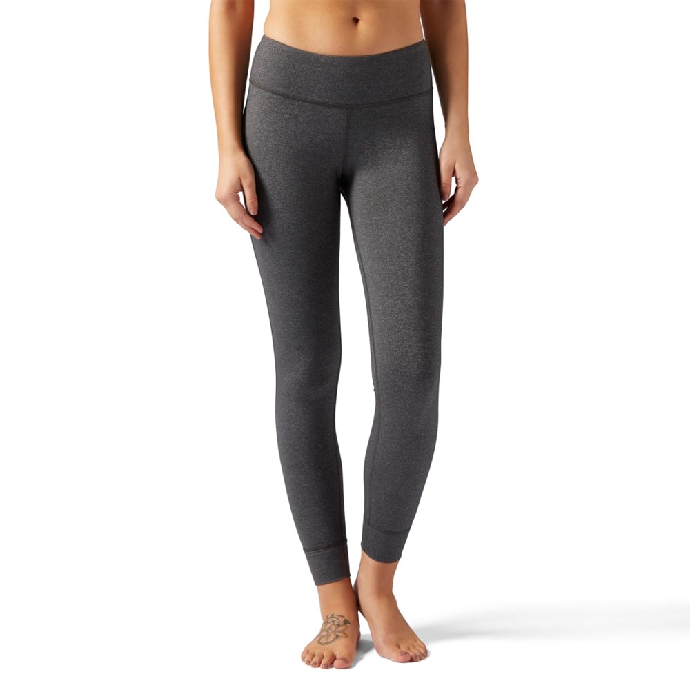 Reebok Lux Legging Tummanharmaat | ELXMGV-950
