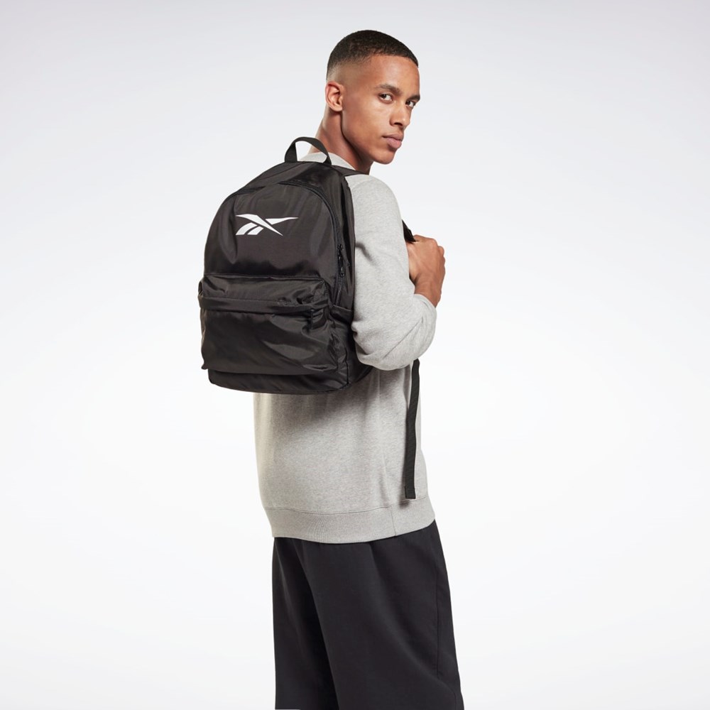 Reebok MYT Backpack Mustat | VBWCHU-085