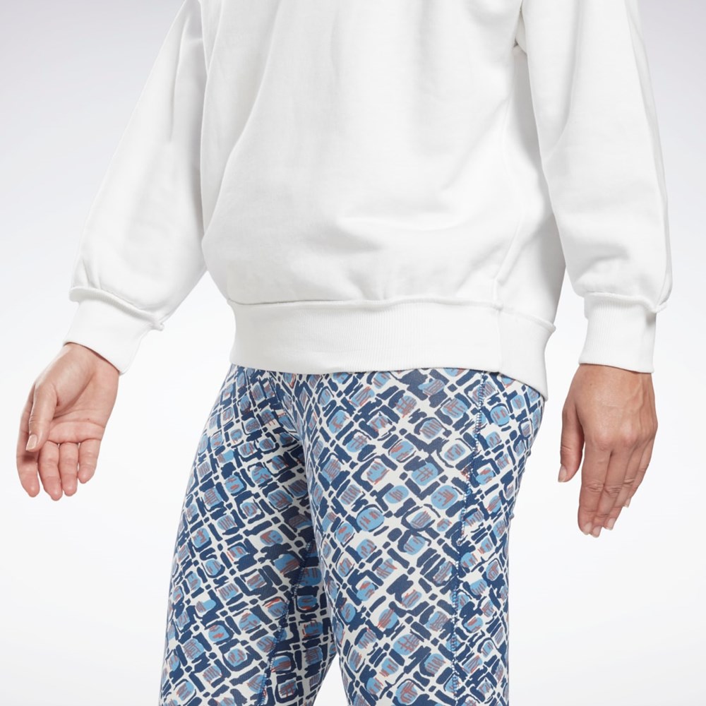 Reebok MYT Crew Sweatshirt Valkoinen | LBAQVC-810