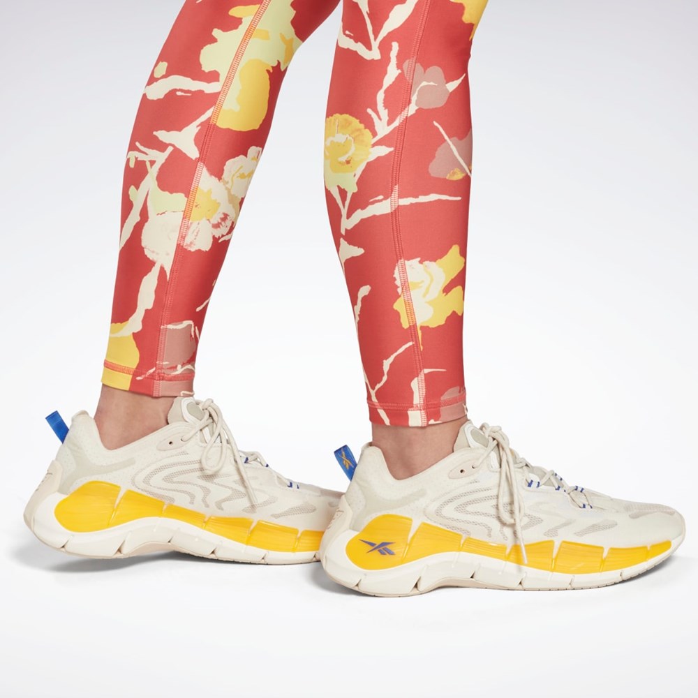 Reebok MYT Printed Leggings Rhodonite | XJDQNB-741