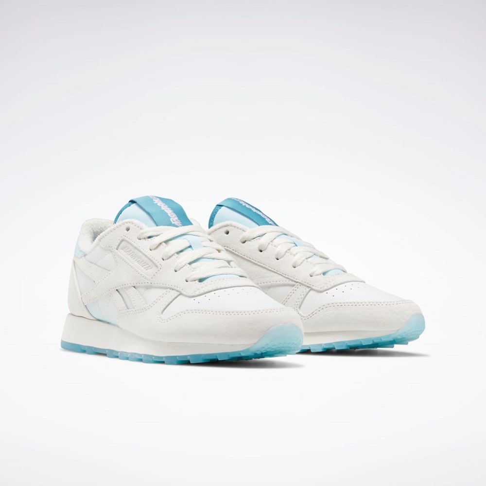 Reebok MadWomen Classic Leather Shoes Sininen | BZDTLI-976