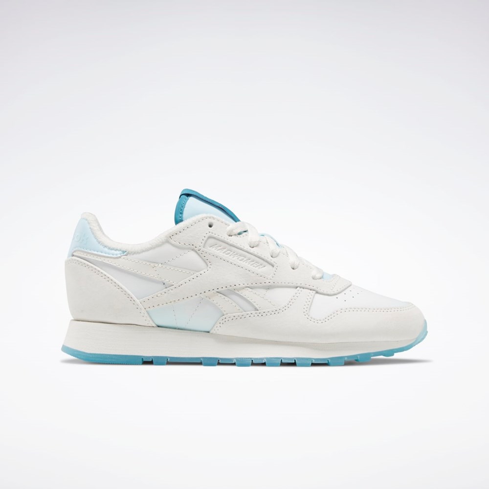 Reebok MadWomen Classic Leather Shoes Sininen | BZDTLI-976