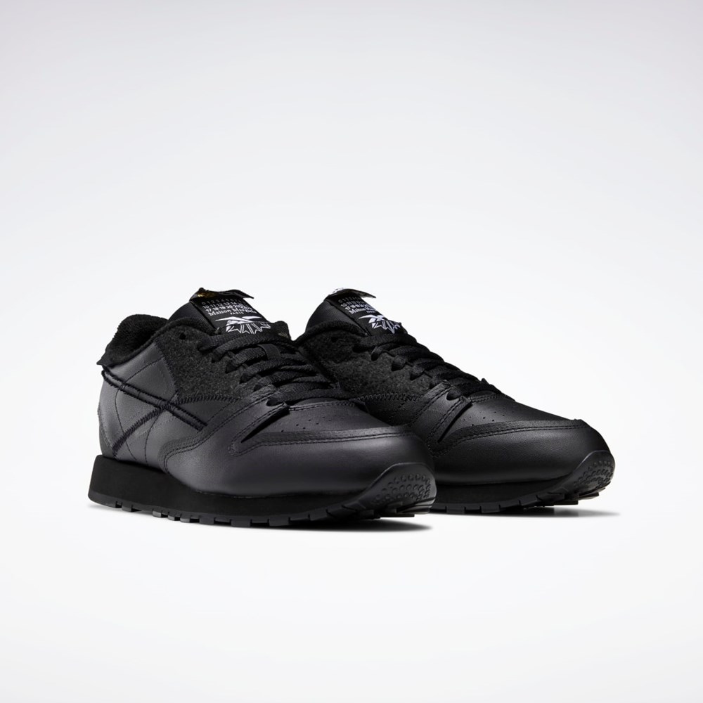 Reebok Maison Margiela CL Memory of Shoes Mustat Valkoinen Mustat | GJMUYD-465