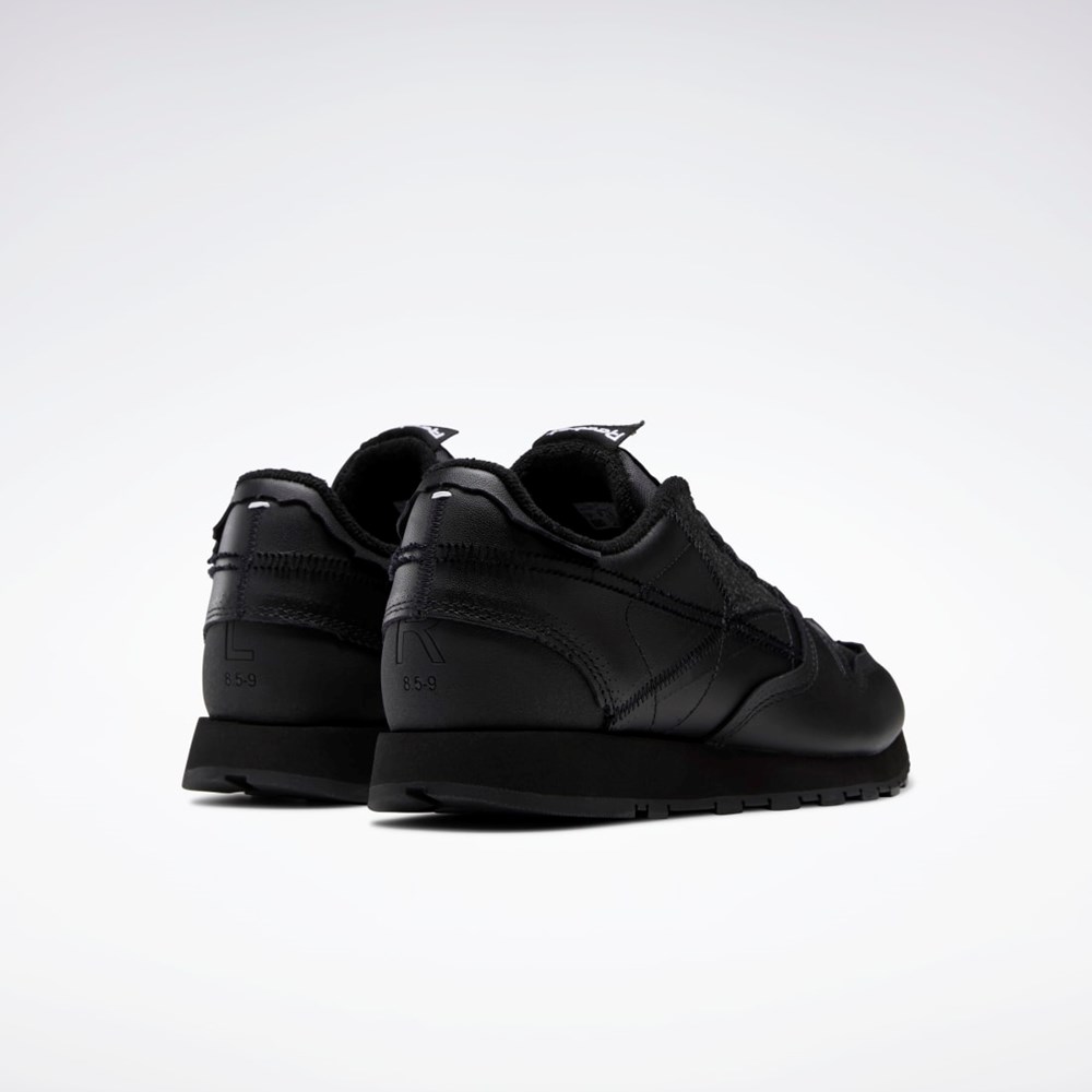 Reebok Maison Margiela CL Memory of Shoes Mustat Valkoinen Mustat | GJMUYD-465