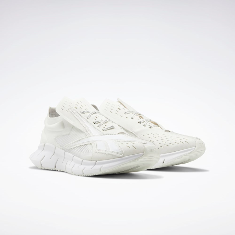 Reebok Maison Margiela Zig 3D Storm Memory Of Shoes Valkoinen Harmaat Mustat | CHWGLK-254
