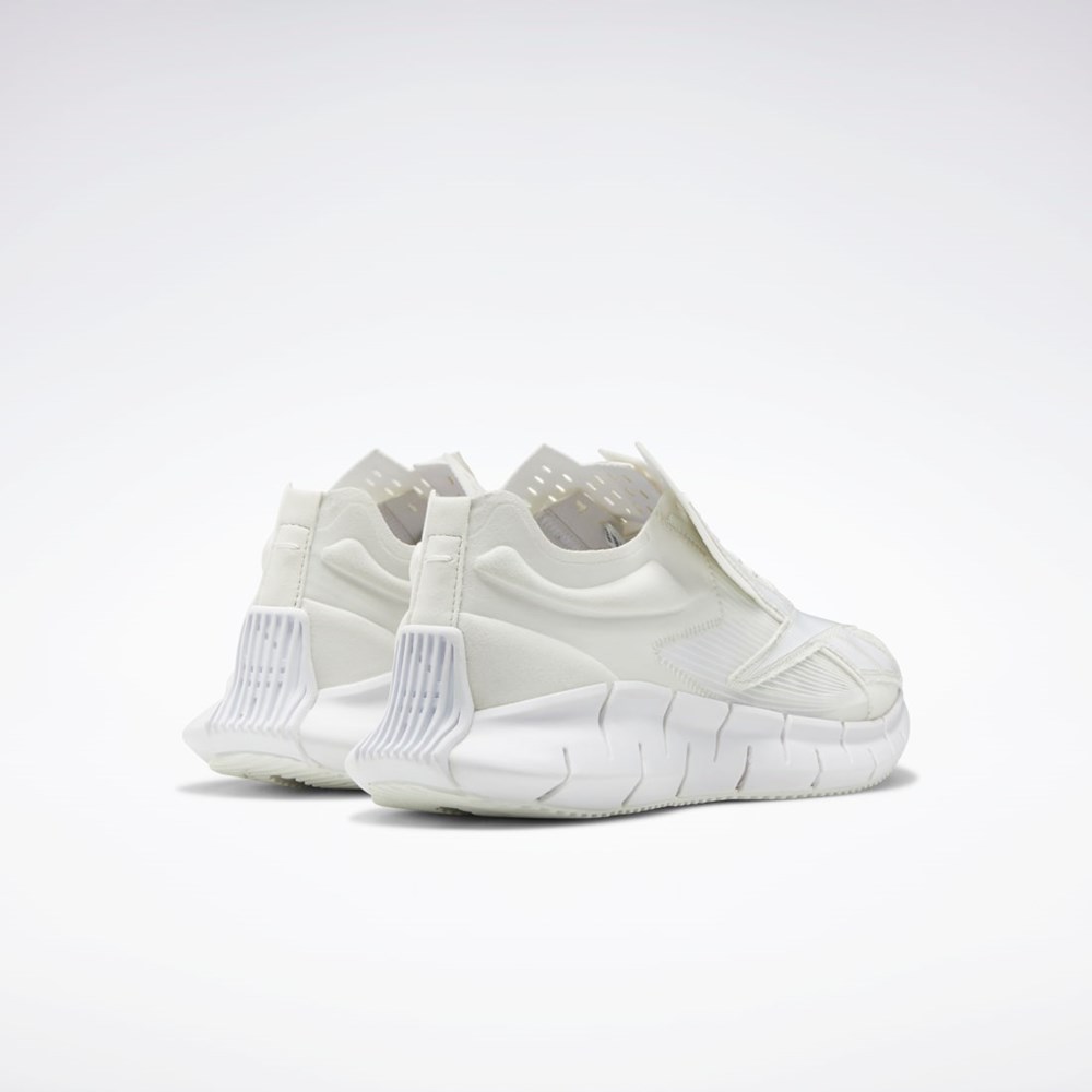 Reebok Maison Margiela Zig 3D Storm Memory Of Shoes Valkoinen Harmaat Mustat | CHWGLK-254