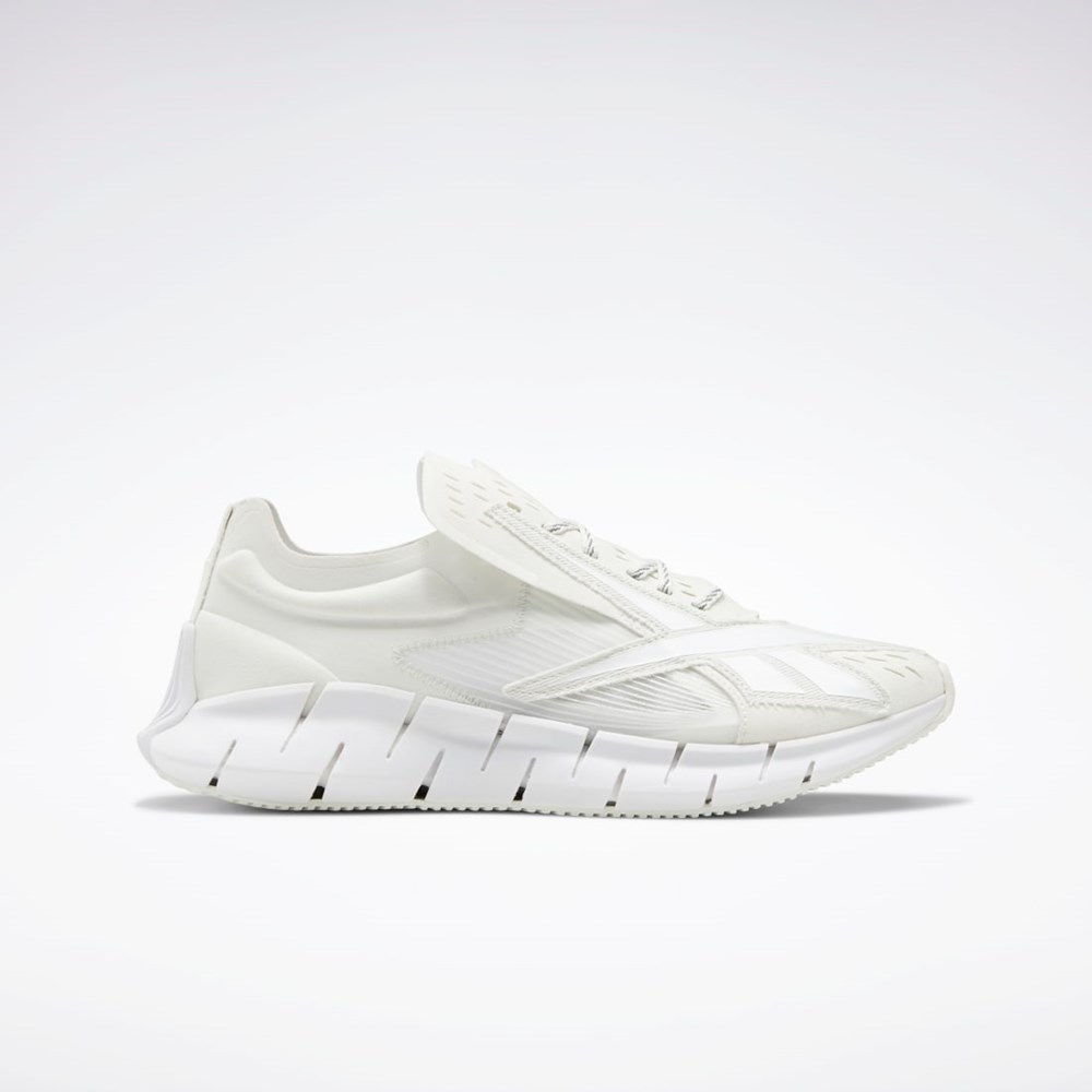 Reebok Maison Margiela Zig 3D Storm Memory Of Shoes Valkoinen Harmaat Mustat | CHWGLK-254