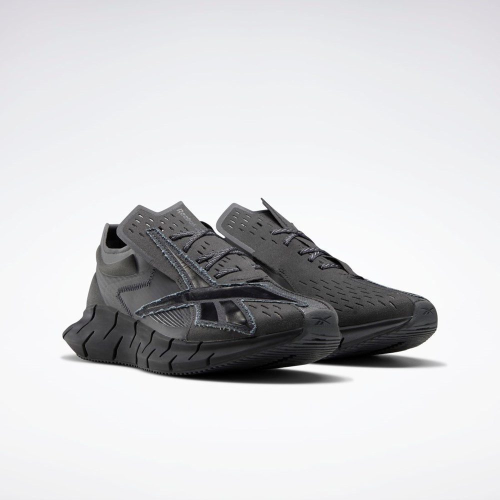 Reebok Maison Margiela Zig 3D Storm Memory Of Shoes Mustat Harmaat Valkoinen | YFCEUT-564