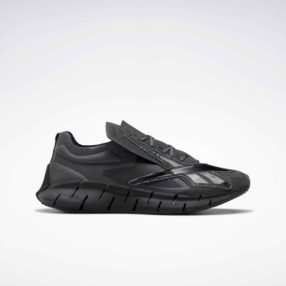 Reebok Maison Margiela Zig 3D Storm Memory Of Shoes Mustat Harmaat Valkoinen | YFCEUT-564