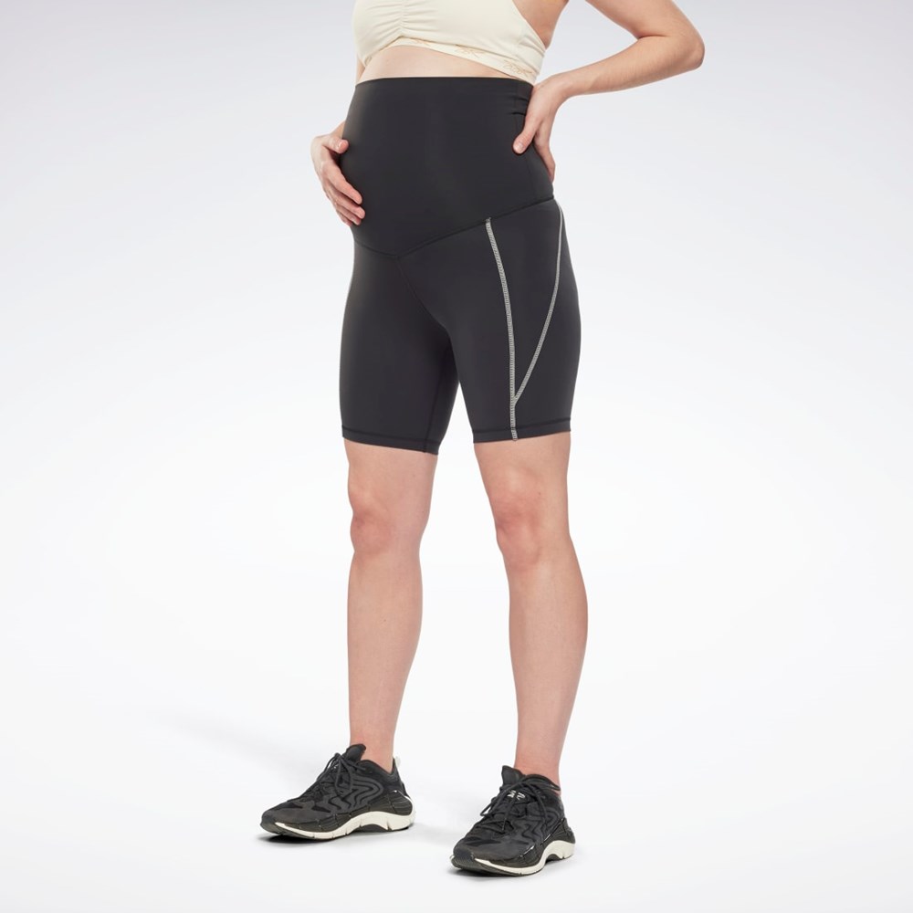 Reebok Maternity Legging Shorts Mustat | COQNWX-825