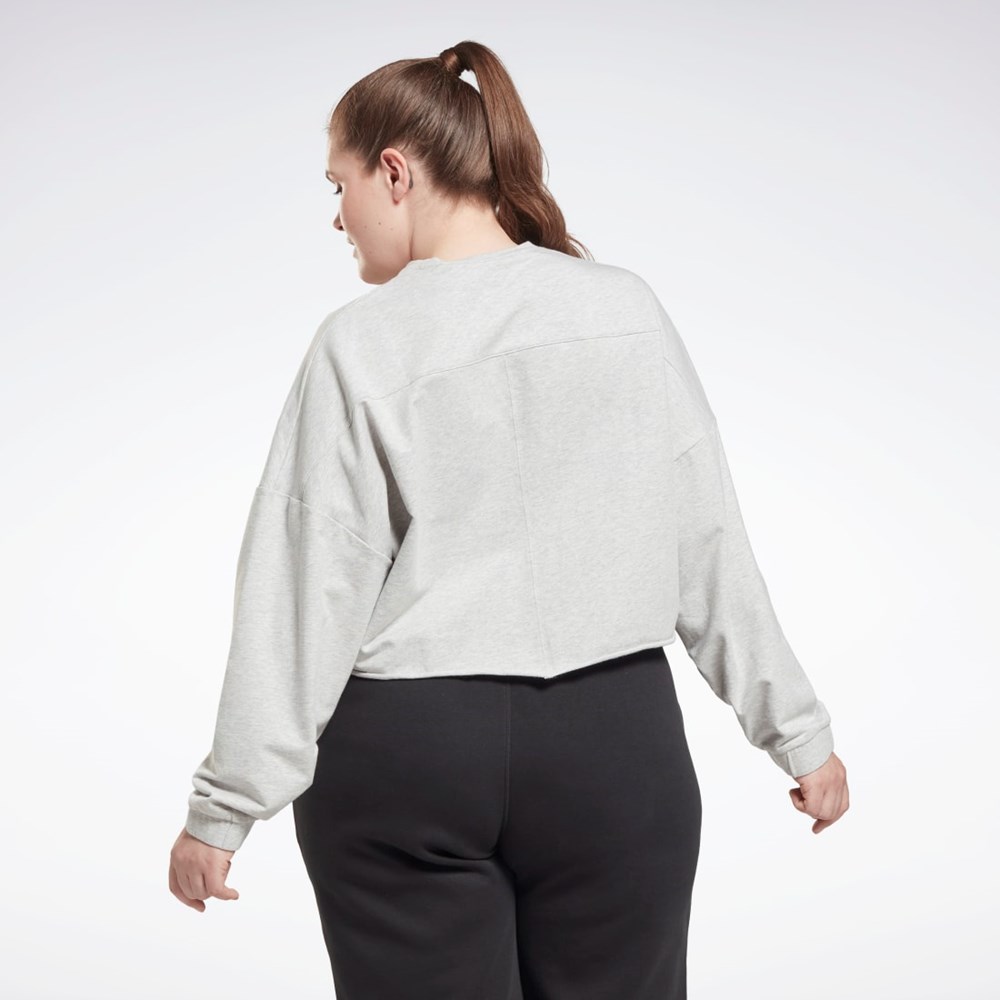 Reebok Modern Safari Coverup (Plus Size) Vaaleanharmaat | BANMOZ-230