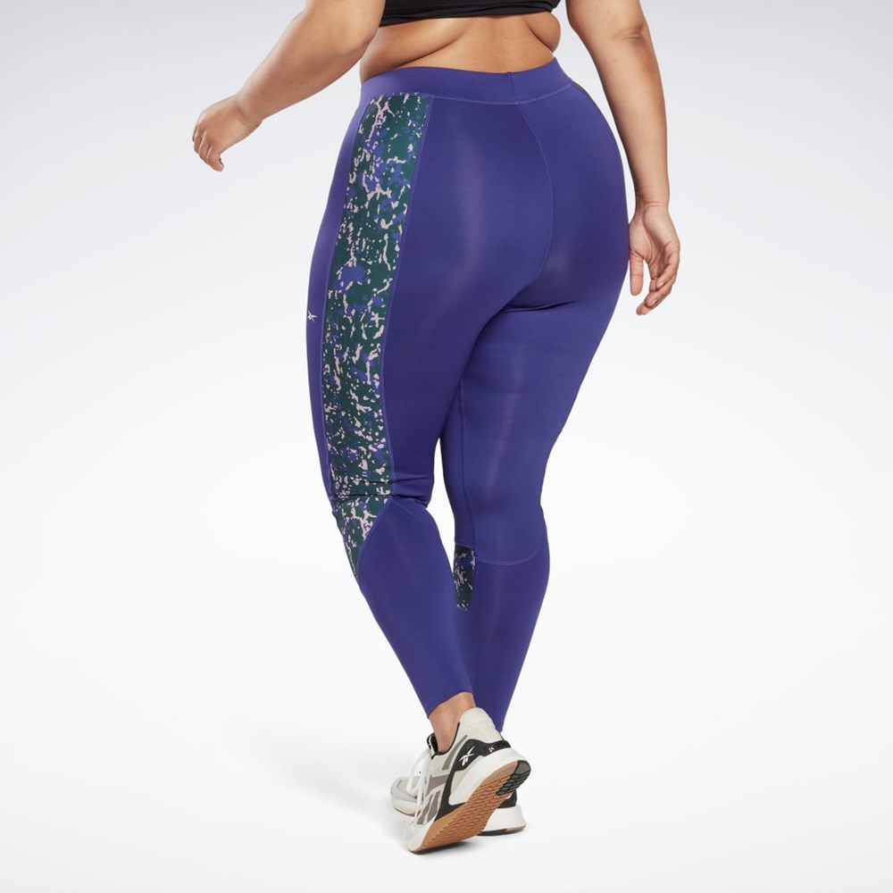 Reebok Modern Safari Leggings (Plus Size) Violetit | HLZITY-725