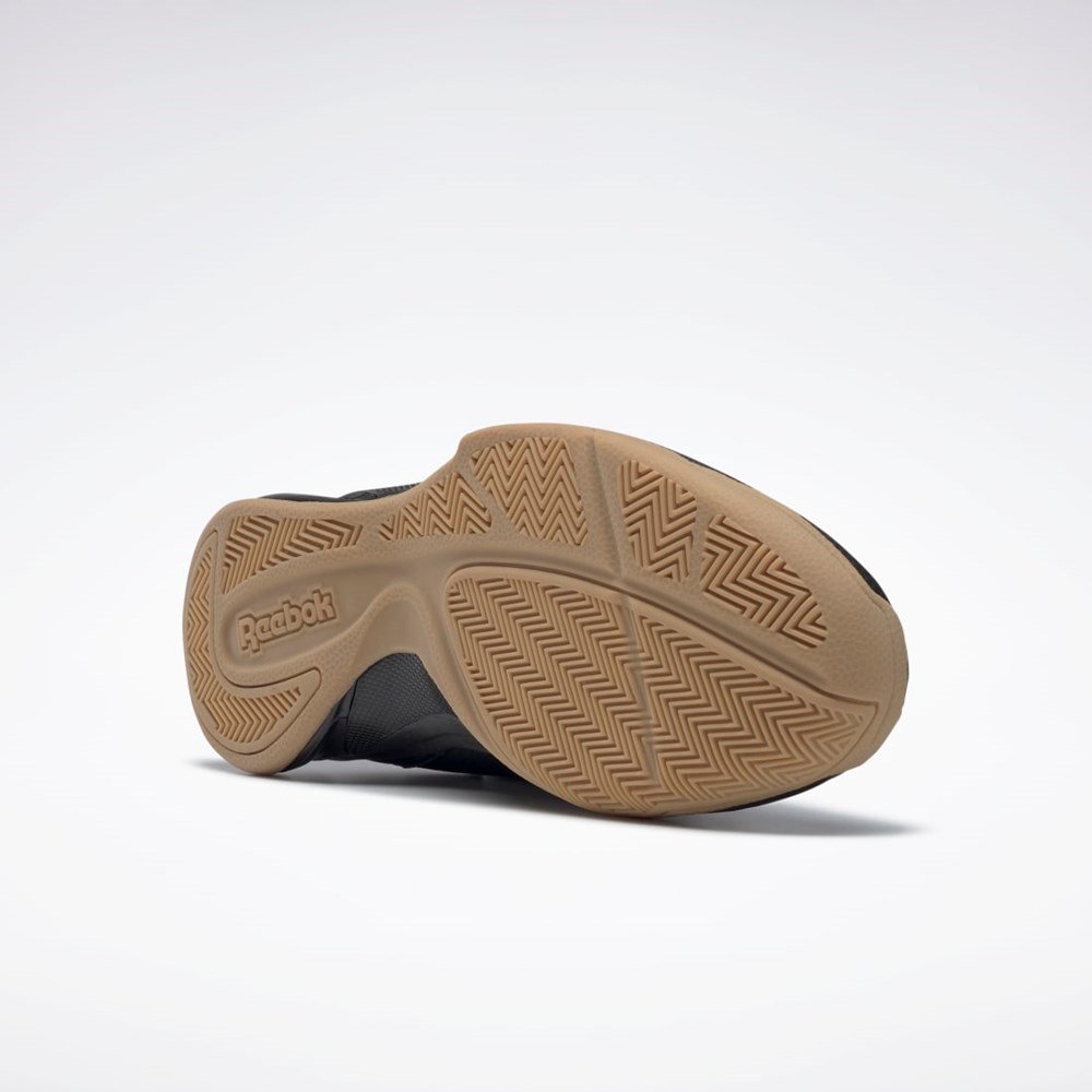 Reebok More Buckets Basketball Shoes Mustat Hopea Valkoinen | YXMPDZ-971