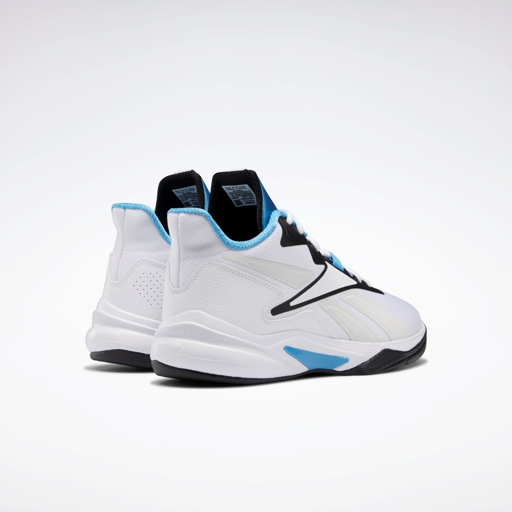 Reebok More Buckets Basketball Shoes Valkoinen Mustat Sininen | HRLPTQ-316