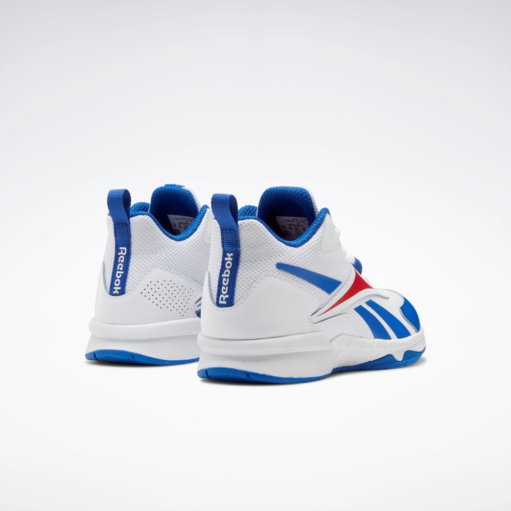 Reebok More Buckets Shoes - Preschool Valkoinen Sininen Punainen | RGFXYK-708