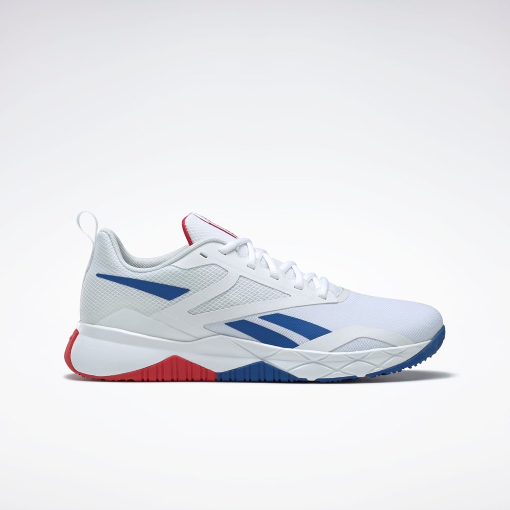 Reebok NFX Koulutus Shoes Valkoinen Harmaat Sininen | BUKPCA-961