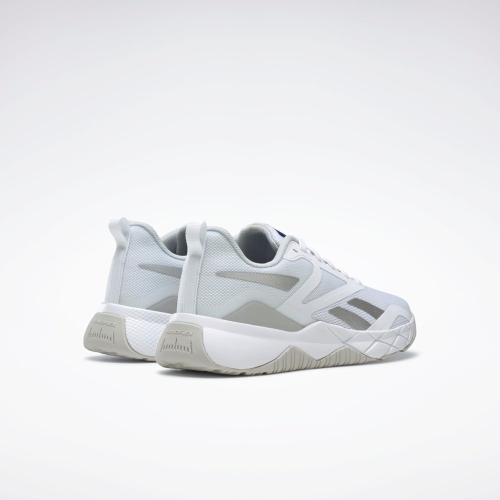 Reebok NFX Koulutus Shoes Valkoinen Harmaat Sininen | SQHTJK-920