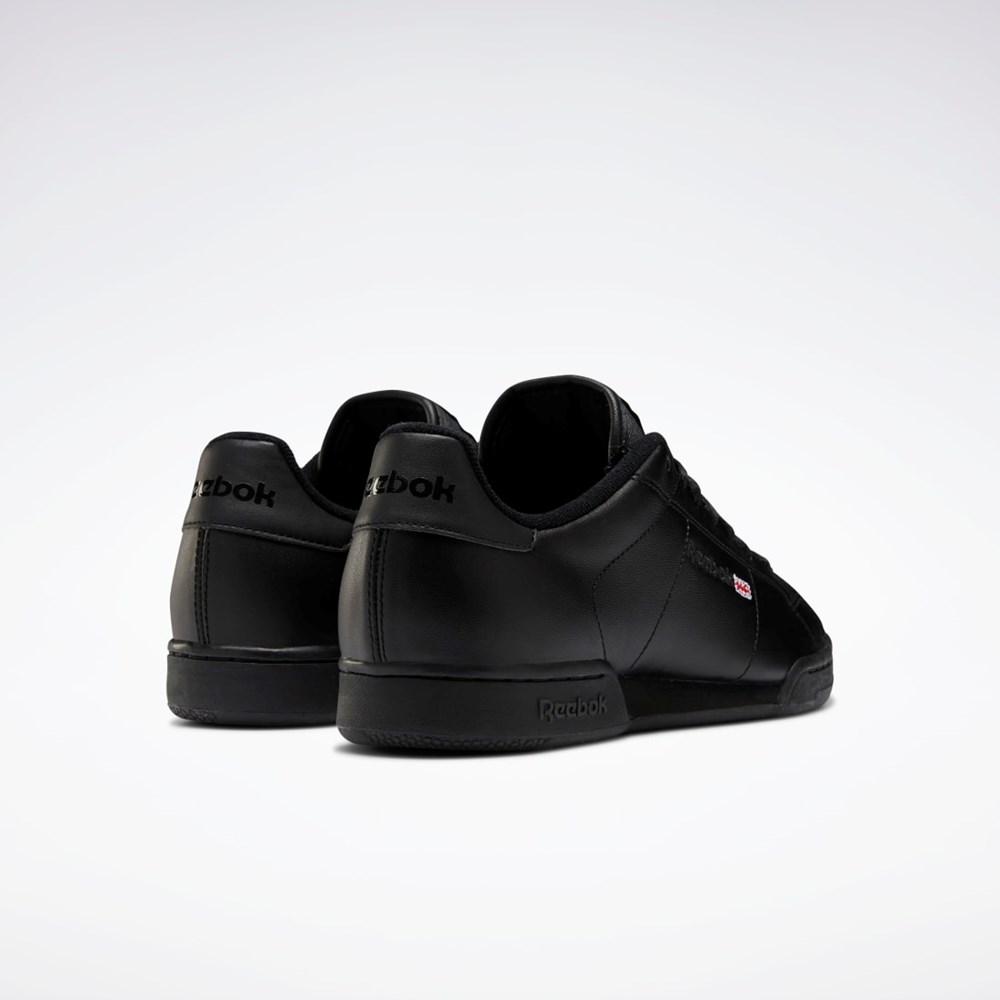 Reebok NPC II Shoes Mustat | IFEATK-540