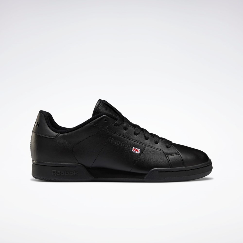 Reebok NPC II Shoes Mustat | IFEATK-540