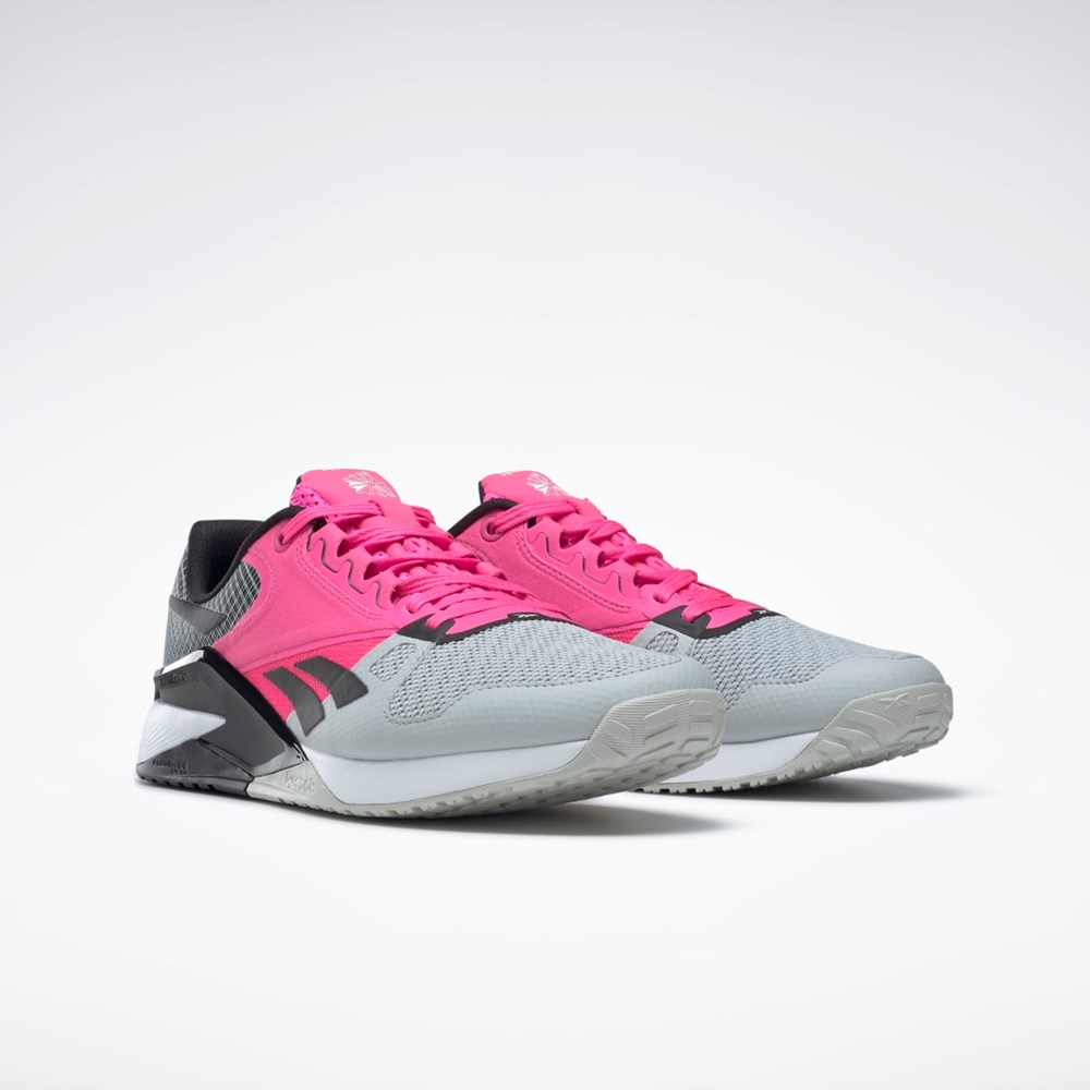 Reebok Nano 6000 Koulutus Shoes Harmaat Pinkki Mustat | DYPOES-416