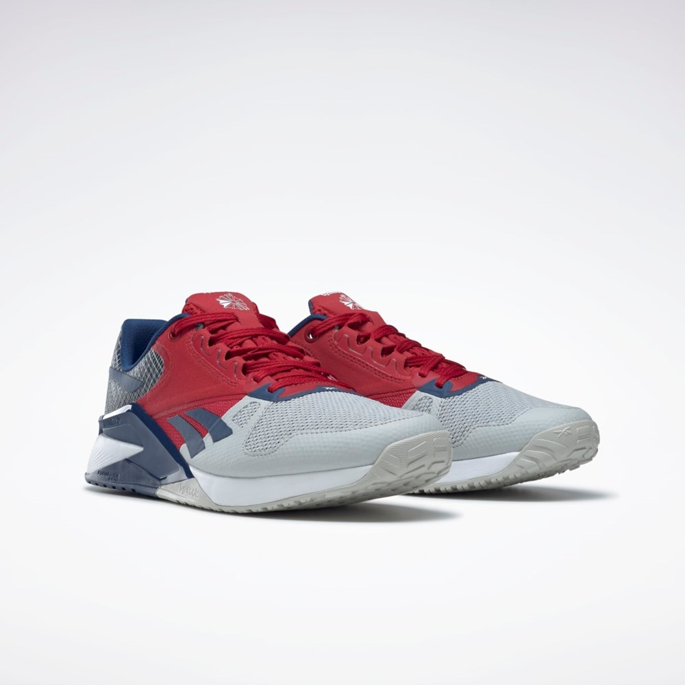 Reebok Nano 6000 Koulutus Shoes Harmaat Punainen Sininen | TNIZBE-615
