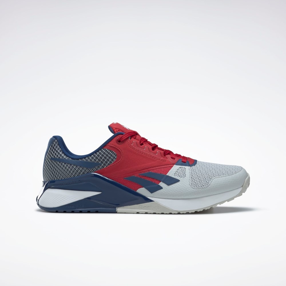 Reebok Nano 6000 Koulutus Shoes Harmaat Punainen Sininen | TNIZBE-615