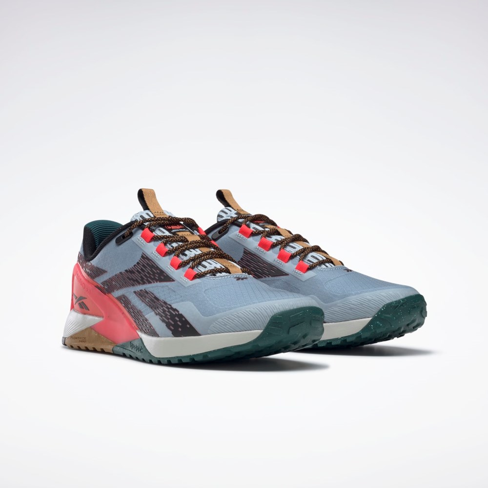 Reebok Nano X1 Adventure Shoes Harmaat Mustat | RFOHDC-706
