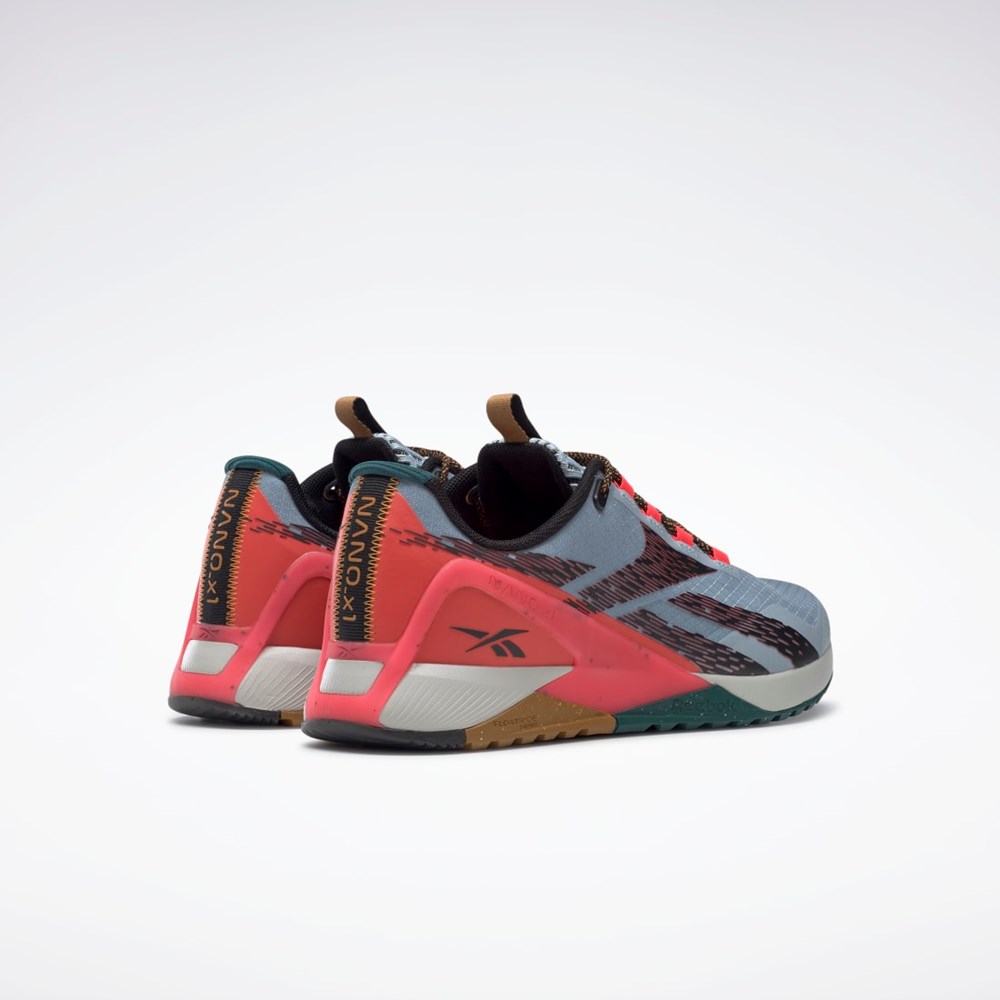 Reebok Nano X1 Adventure Shoes Harmaat Mustat | RFOHDC-706