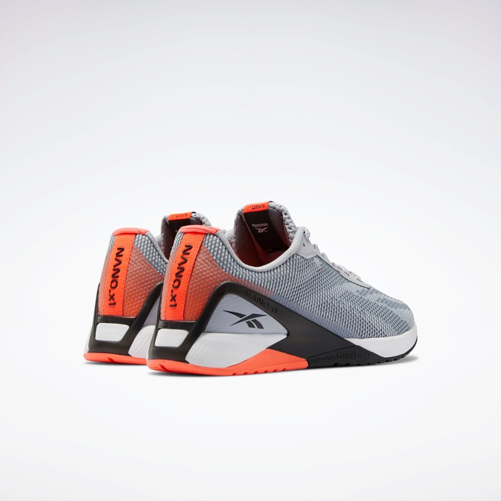 Reebok Nano X1 Grit Koulutus Shoes Harmaat Mustat Oranssi | AXCMDJ-593