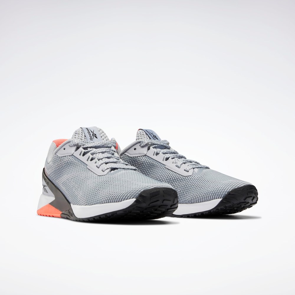 Reebok Nano X1 Grit Koulutus Shoes Harmaat Mustat Oranssi | VUEJLF-786