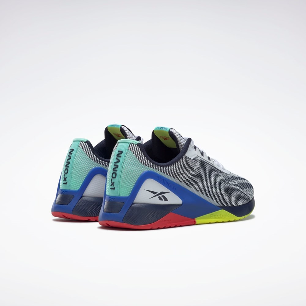 Reebok Nano X1 Grit Koulutus Shoes Valkoinen Laivastonsininen Sininen | IGRWVN-934