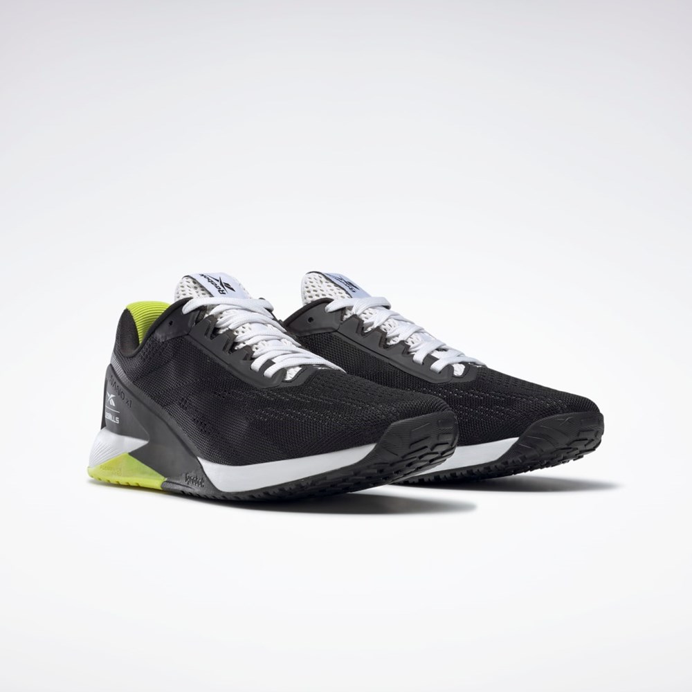 Reebok Nano X1 Koulutus Shoes Les Mills® Mustat Valkoinen Keltainen | ZOVXKU-346