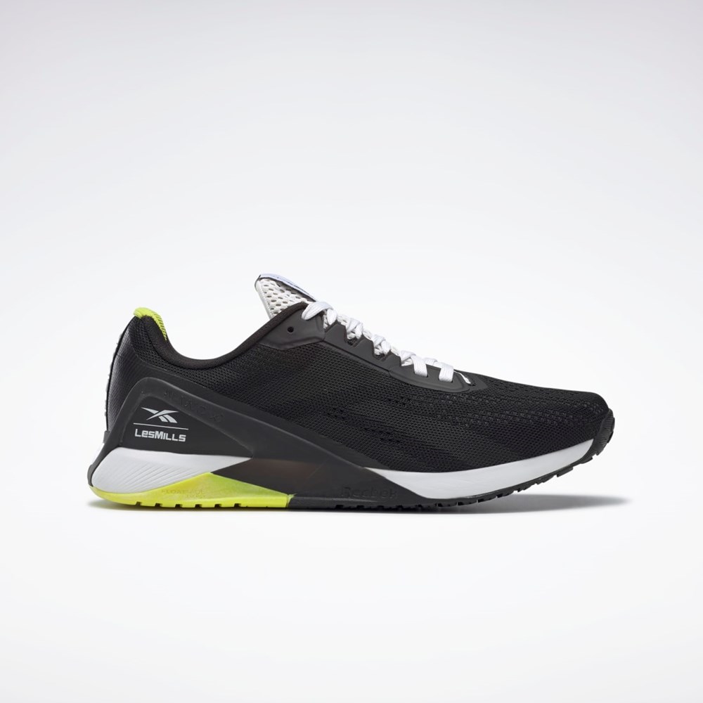 Reebok Nano X1 Koulutus Shoes Les Mills® Mustat Valkoinen Keltainen | ZOVXKU-346