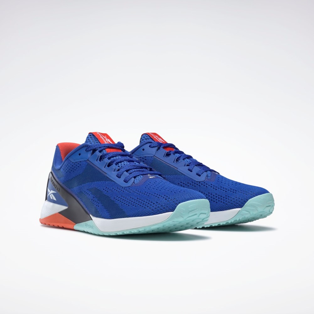 Reebok Nano X1 Koulutus Shoes Sininen Punainen Laivastonsininen | QKFPUR-632