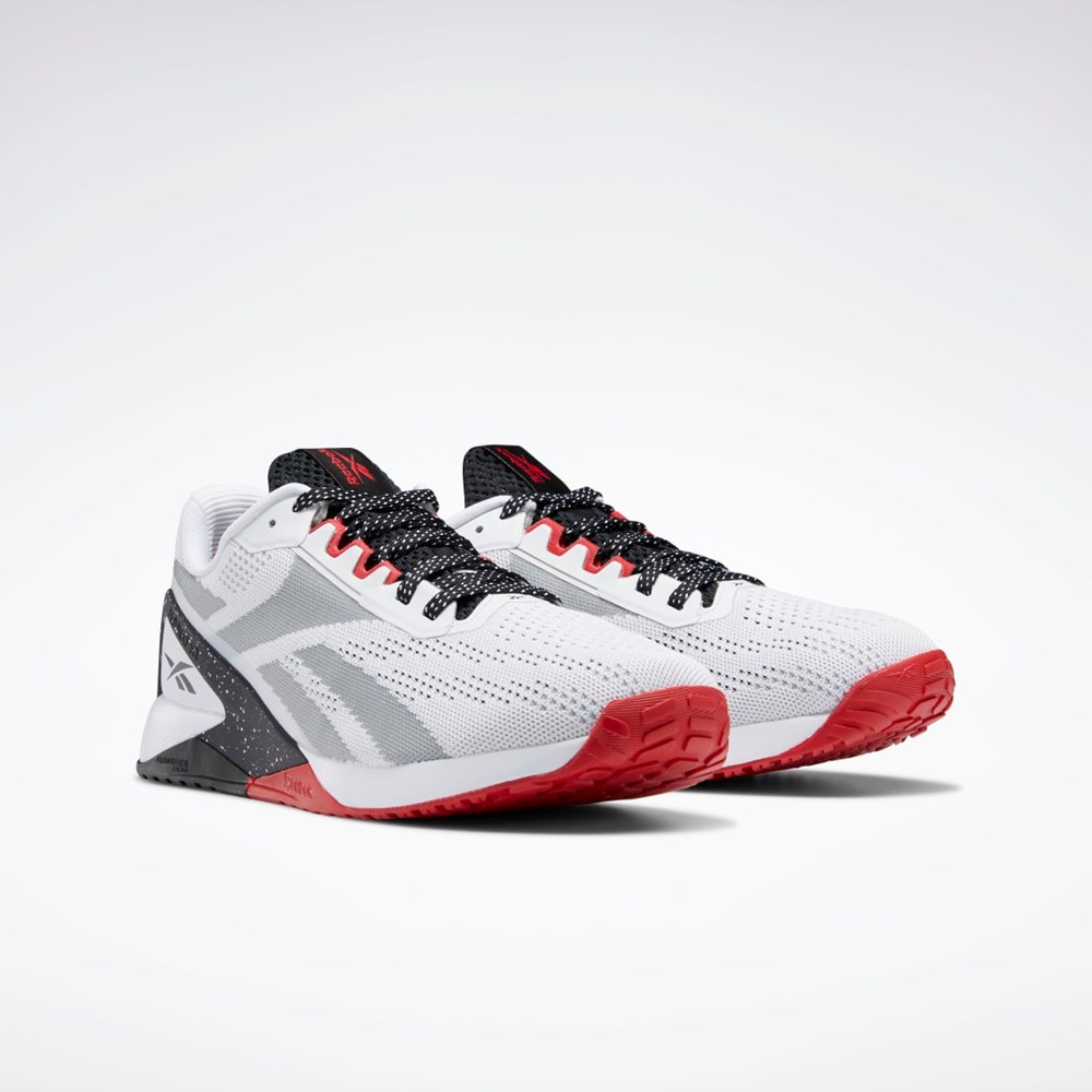Reebok Nano X1 Koulutus Shoes Valkoinen Mustat Punainen | JRZKLE-673